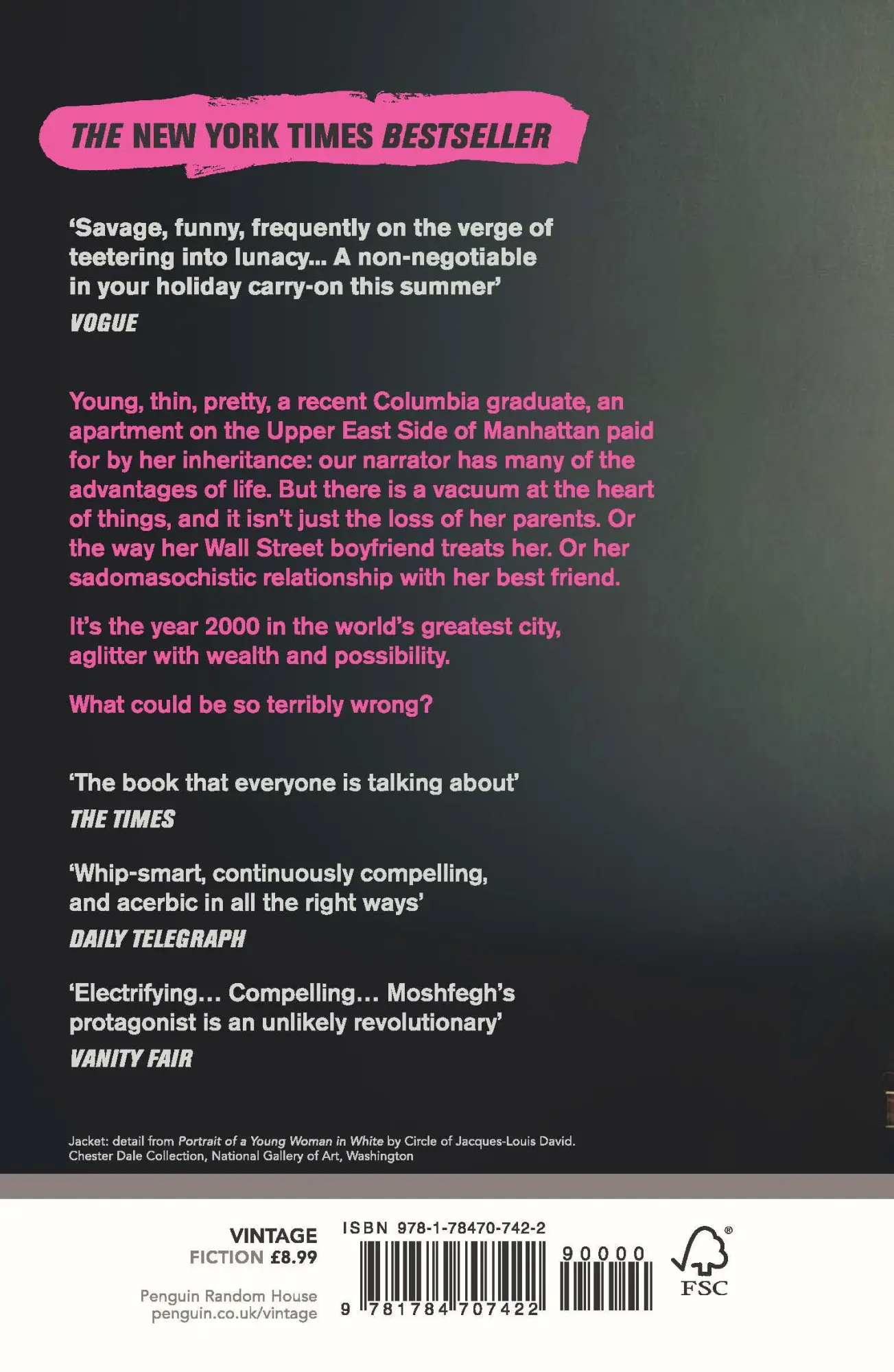 Rückseite: 9781784707422 | My Year of Rest and Relaxation | Ottessa Moshfegh | Taschenbuch | 2019