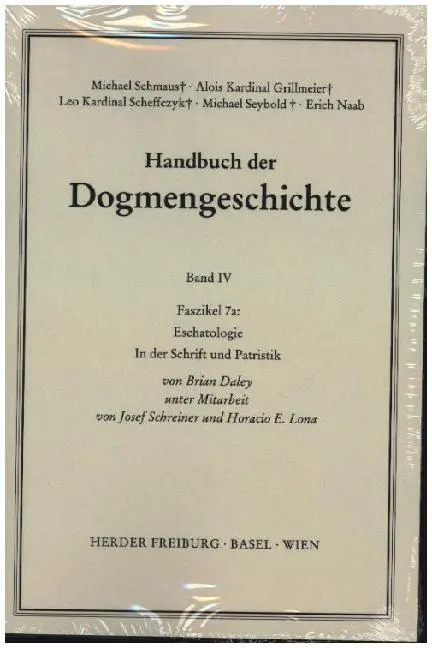 Cover: 9783451007422 | Sakramente; Eschatologie. Faszikel.7a | Michael Schmaus (u. a.) | Buch