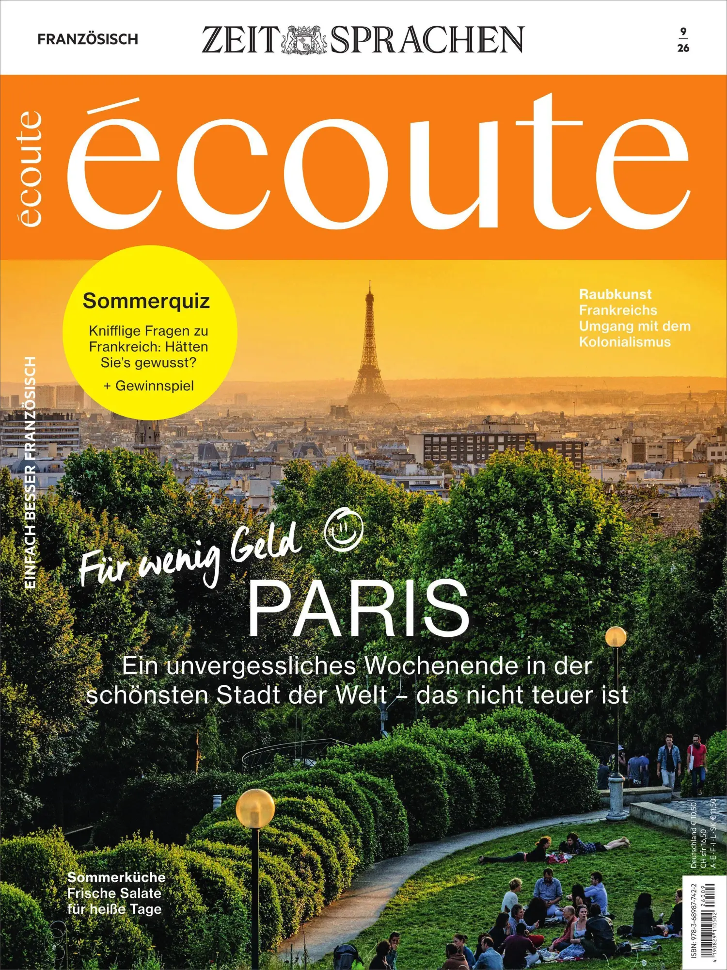 Cover: 9783689877422 | Écoute 9/26 | ZEIT SPRACHEN GmbH | Broschüre | 67 S. | Deutsch | 2026