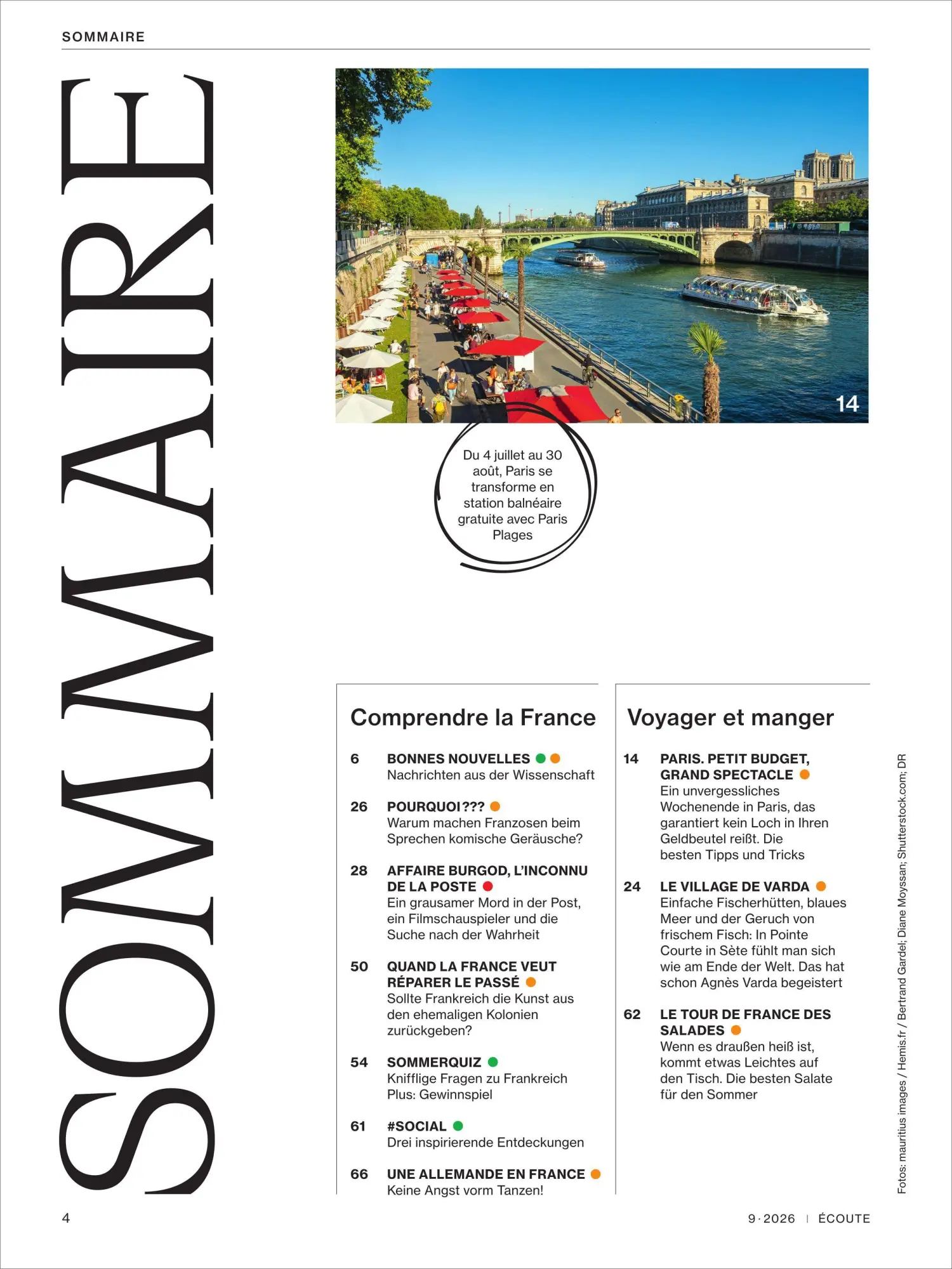 Bild: 9783689877422 | Écoute 9/26 | ZEIT SPRACHEN GmbH | Broschüre | 67 S. | Deutsch | 2026