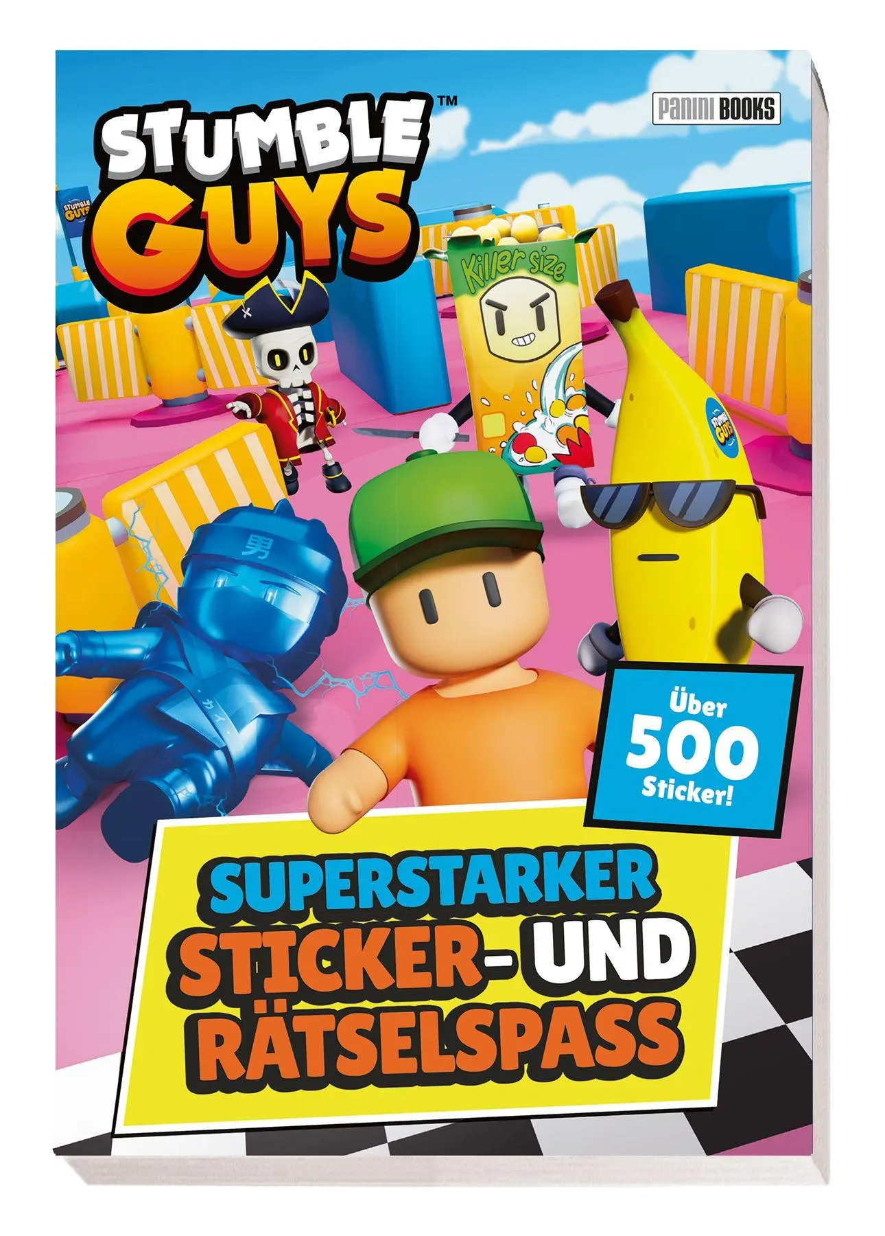 Cover: 9783833247422 | Stumble Guys: Superstarker Sticker- und Rätselspaß | Panini | Buch