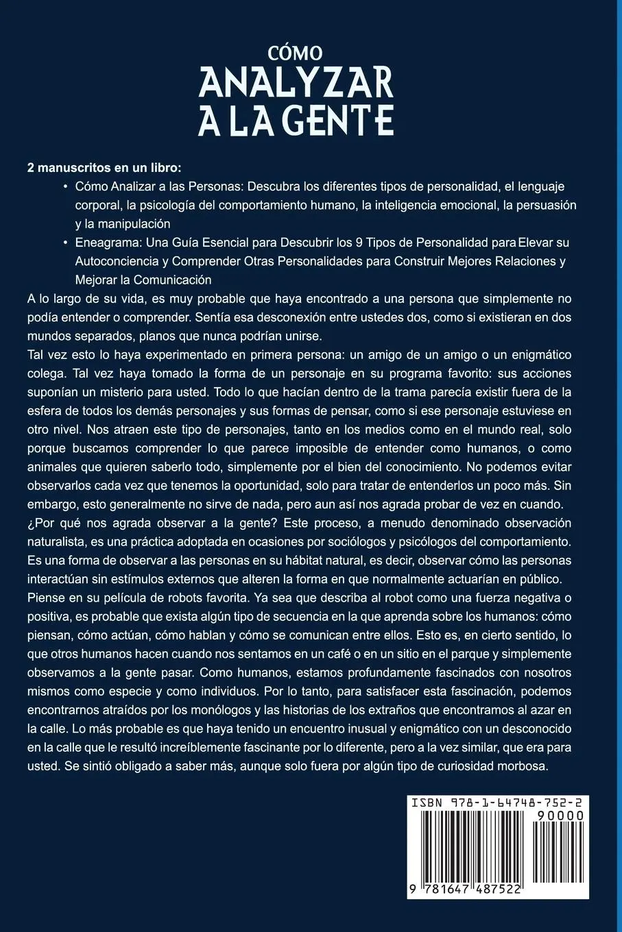 Rückseite: 9781647487522 | Cómo analizar a la gente | Matt Holden | Taschenbuch | Spanisch | 2020