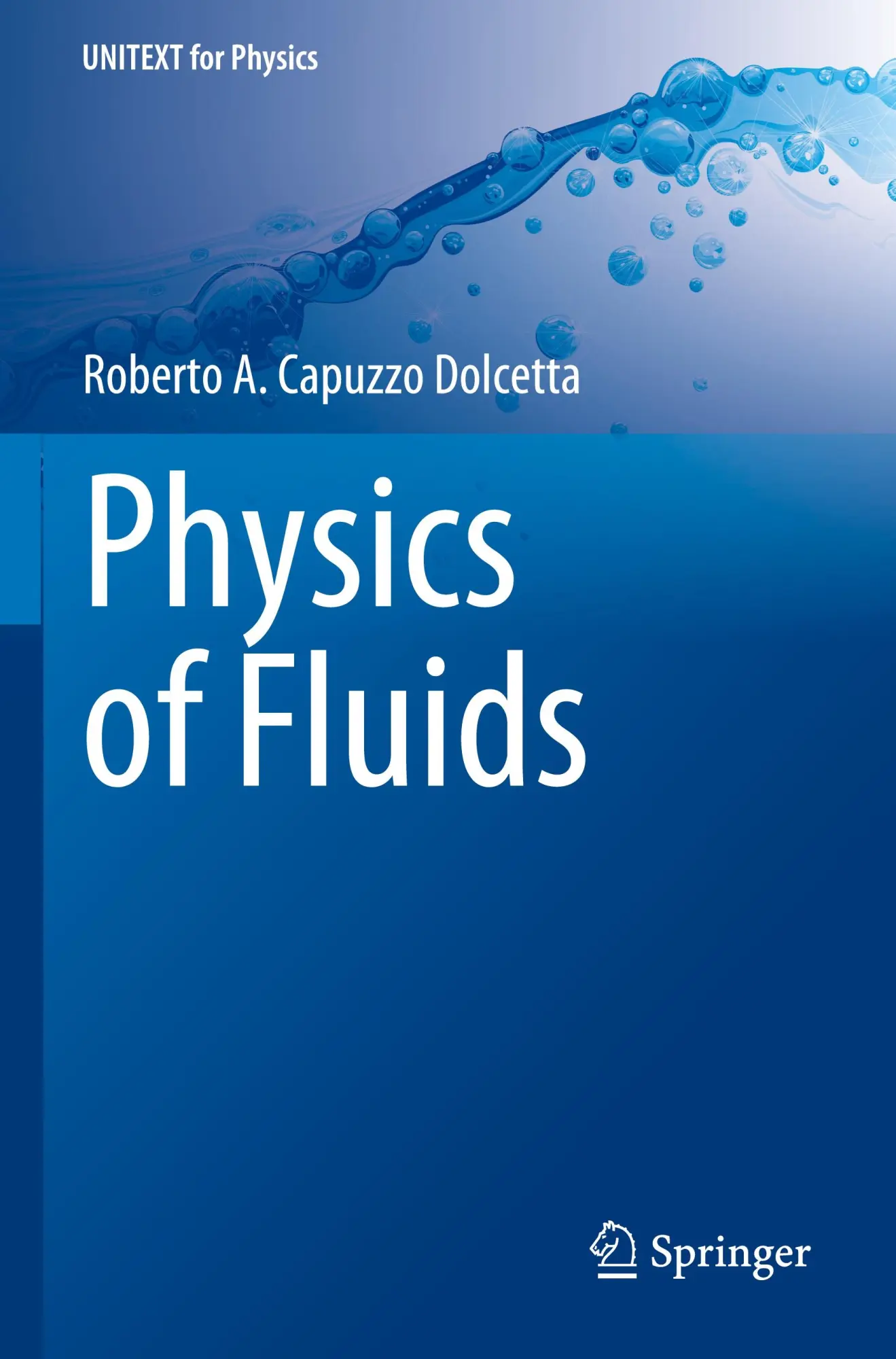 Cover: 9783031307522 | Physics of Fluids | Roberto A. Capuzzo Dolcetta | Taschenbuch | xii
