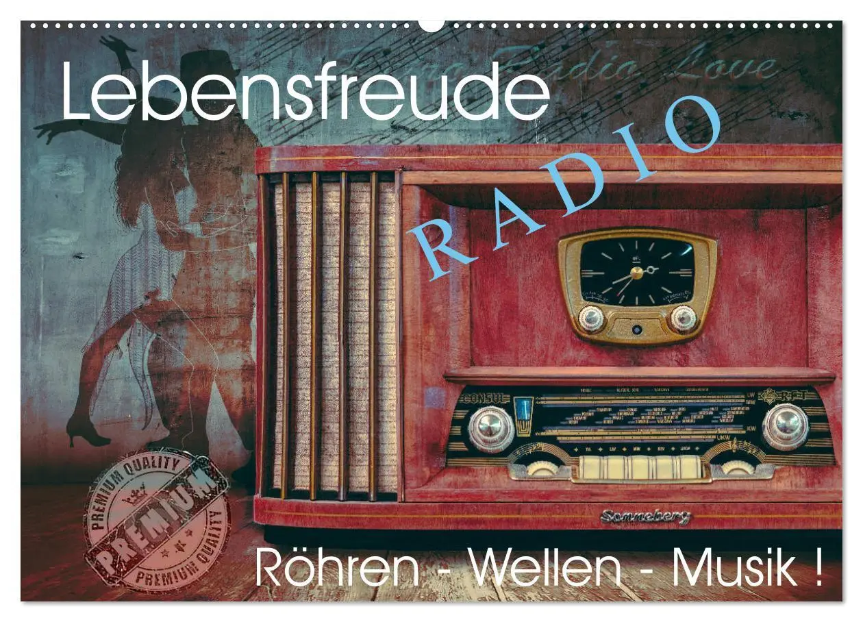 Cover: 9783457727522 | Lebensfreude Radio (Wandkalender 2026 DIN A2 quer), CALVENDO...