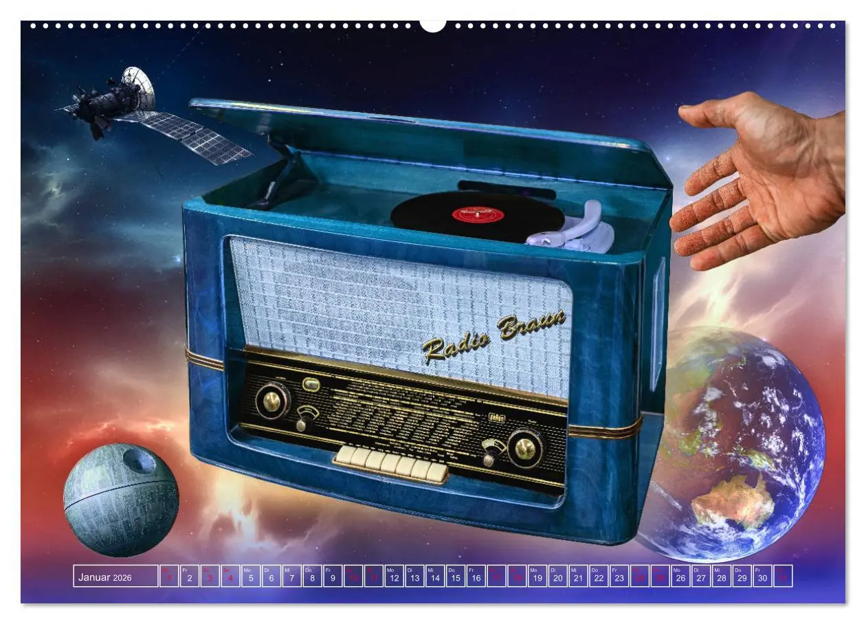 Bild: 9783457727522 | Lebensfreude Radio (Wandkalender 2026 DIN A2 quer), CALVENDO...