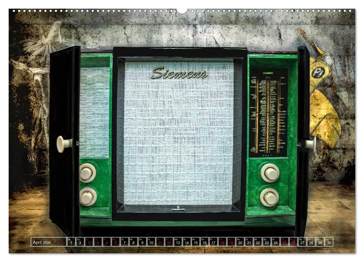 Bild: 9783457727522 | Lebensfreude Radio (Wandkalender 2026 DIN A2 quer), CALVENDO...