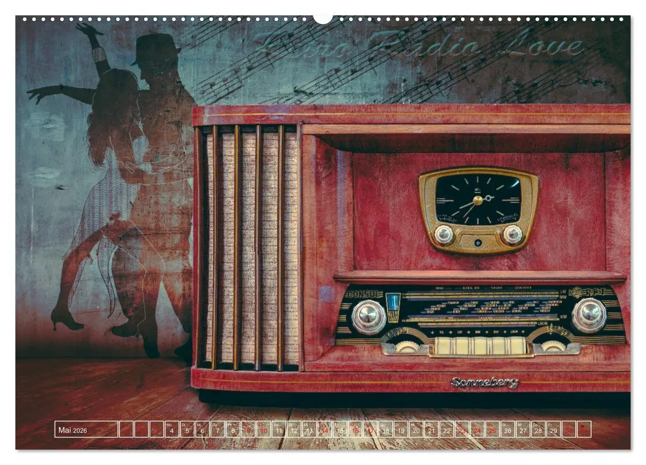 Bild: 9783457727522 | Lebensfreude Radio (Wandkalender 2026 DIN A2 quer), CALVENDO...