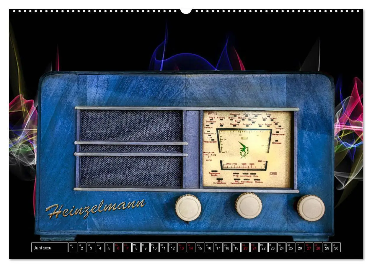 Bild: 9783457727522 | Lebensfreude Radio (Wandkalender 2026 DIN A2 quer), CALVENDO...