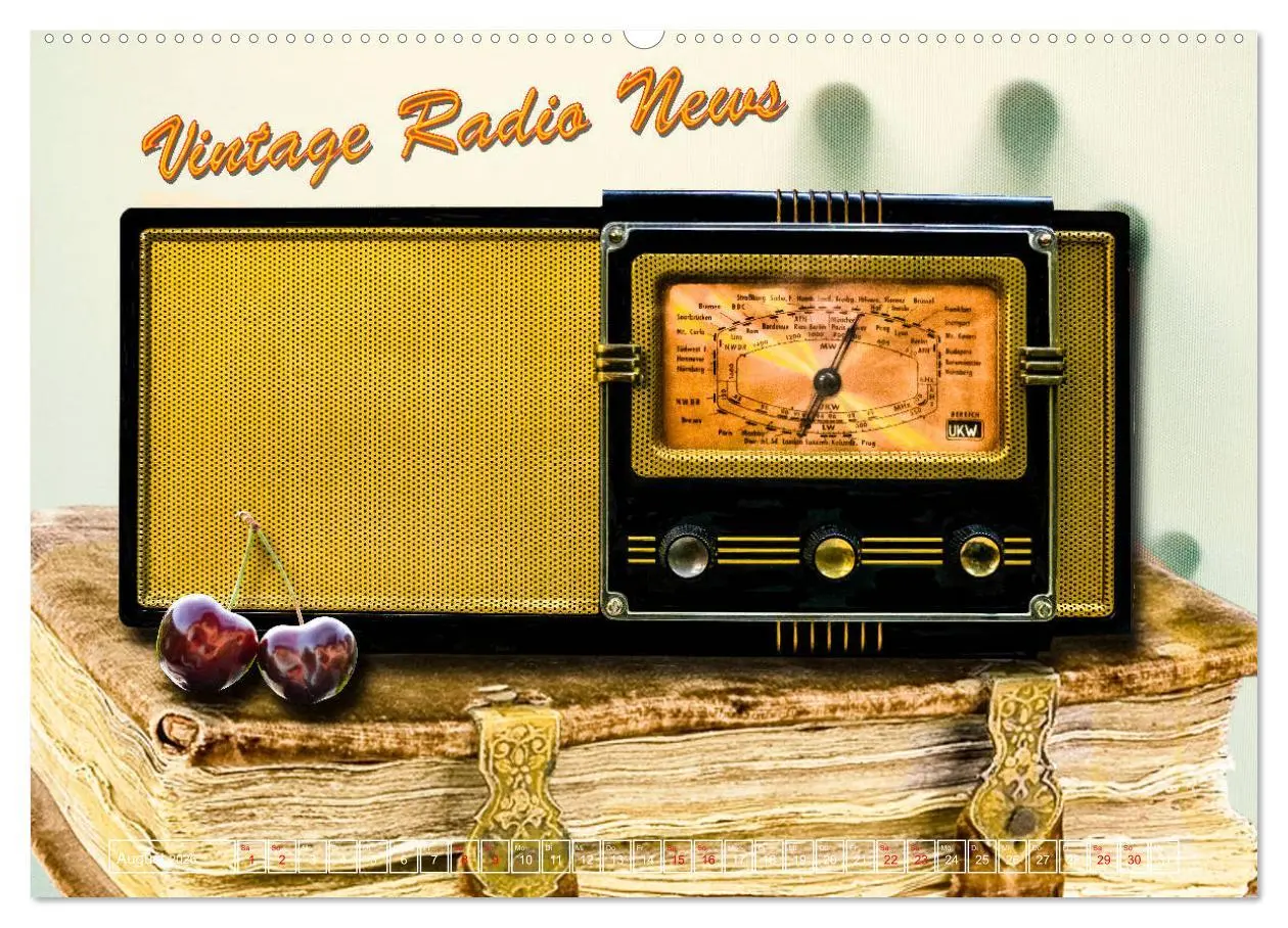 Bild: 9783457727522 | Lebensfreude Radio (Wandkalender 2026 DIN A2 quer), CALVENDO...