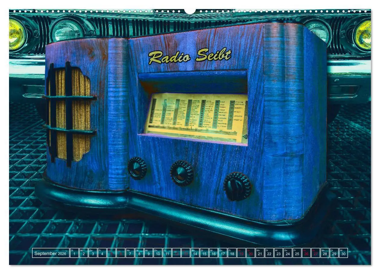 Bild: 9783457727522 | Lebensfreude Radio (Wandkalender 2026 DIN A2 quer), CALVENDO...