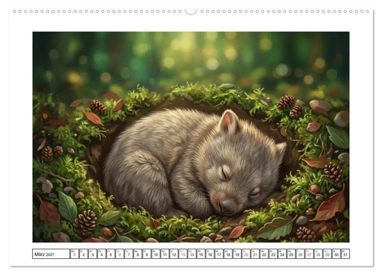 Bild: 9783516817522 | Wombats - Kurze Beine, großes Herz (hochwertiger Premium...