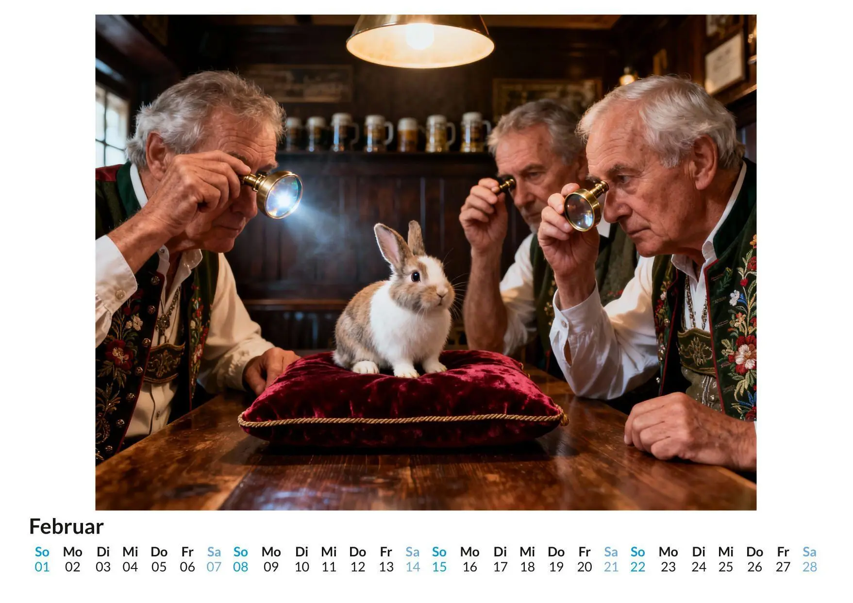 Bild: 9783695327522 | Ländliche Karikaturen | Luisa Lang | Kalender | Deutsch | 2026