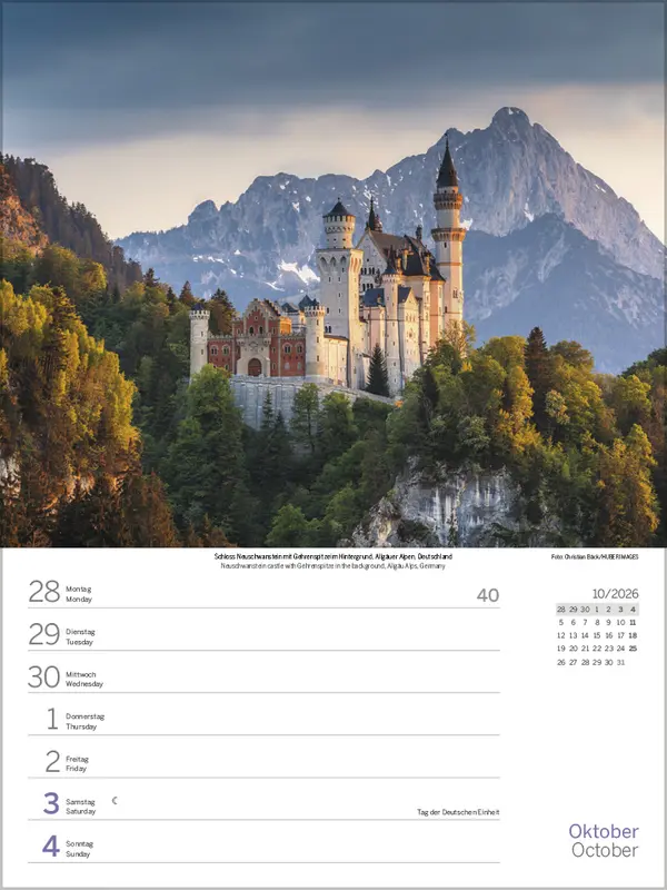 Bild: 9783731887522 | Zauber der Alpen 2026 | Verlag Korsch | Kalender | Spiralbindung