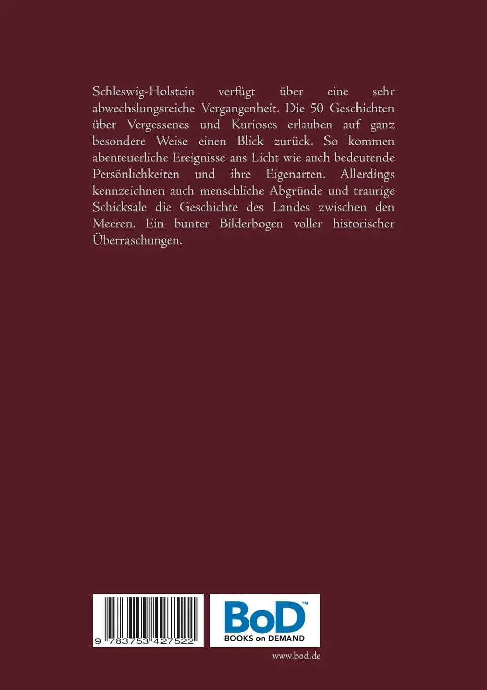 Rückseite: 9783753427522 | Schleswig-Holstein gestern | Jürgen Vogler | Taschenbuch | 244 S.