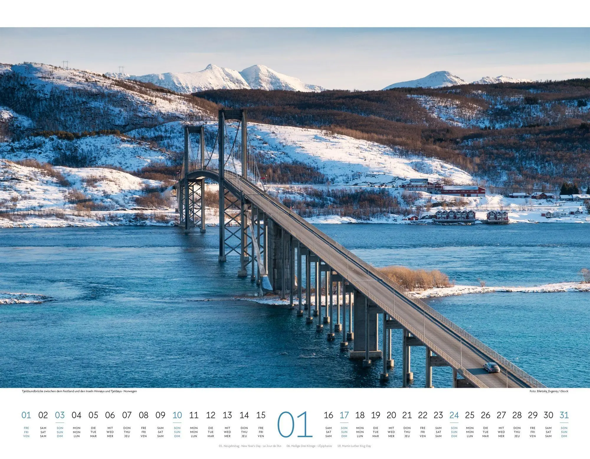 Bild: 9783838427522 | Brücken Kalender 2027 | Ackermann Kunstverlag GmbH | Kalender | 14 S.