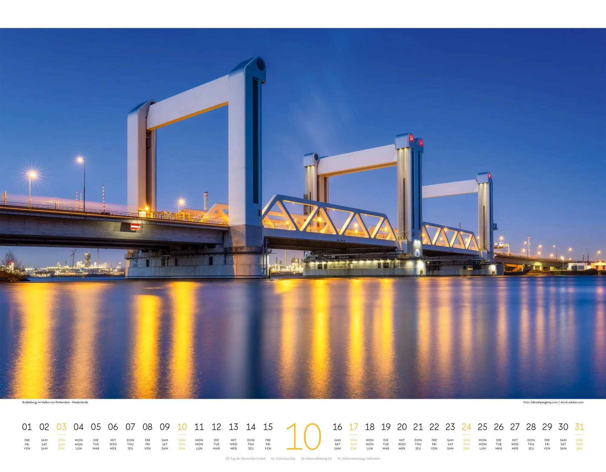 Bild: 9783838427522 | Brücken Kalender 2027 | Ackermann Kunstverlag GmbH | Kalender | 14 S.