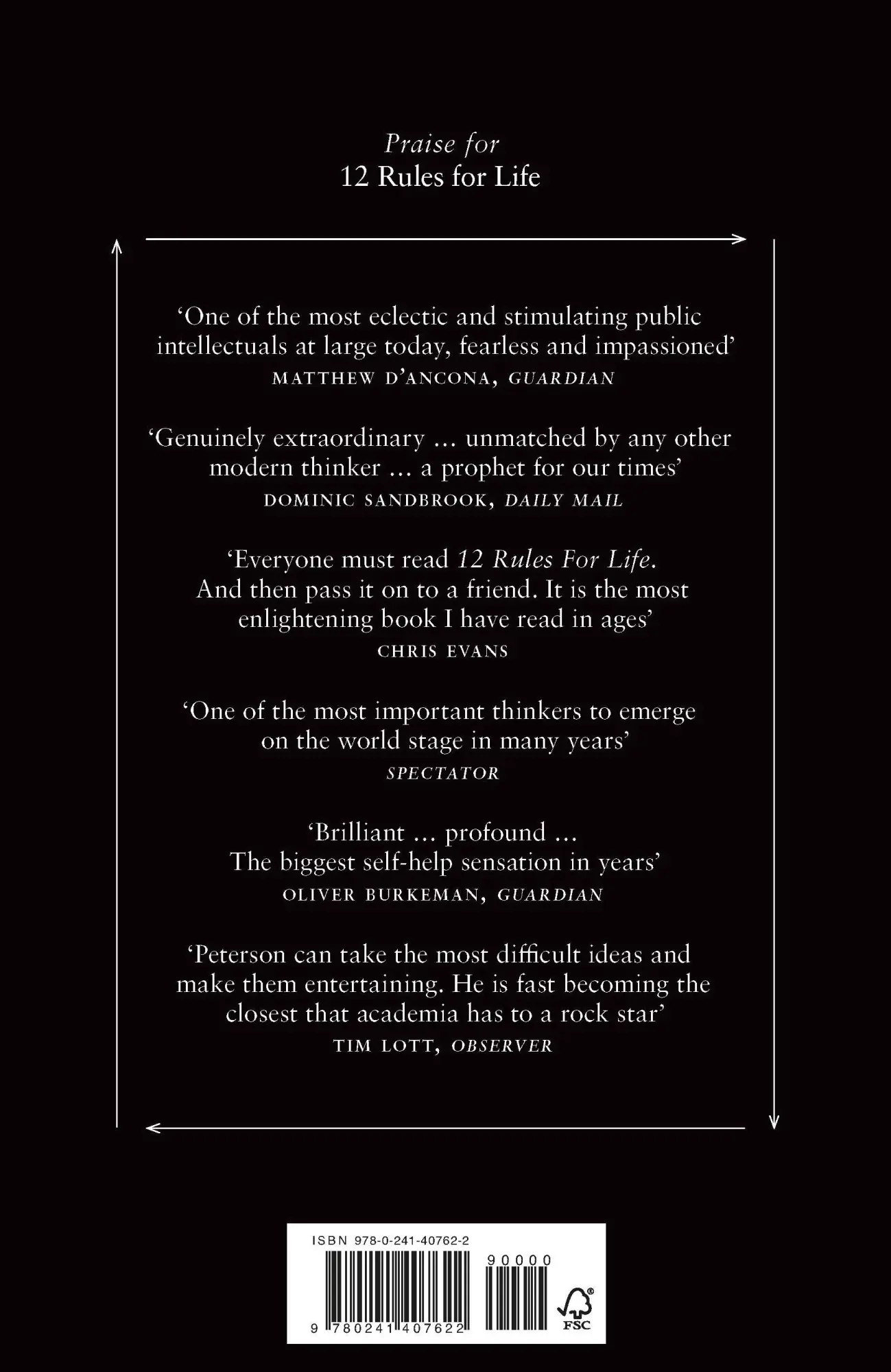 Rückseite: 9780241407622 | Beyond Order | 12 More Rules for Life | Jordan B. Peterson | Buch