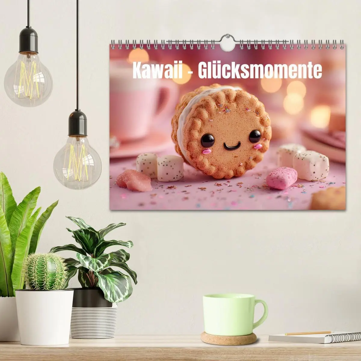 Bild: 9783516737622 | Kawaii-Glücksmomente (Wandkalender 2026 DIN A4 quer), CALVENDO...