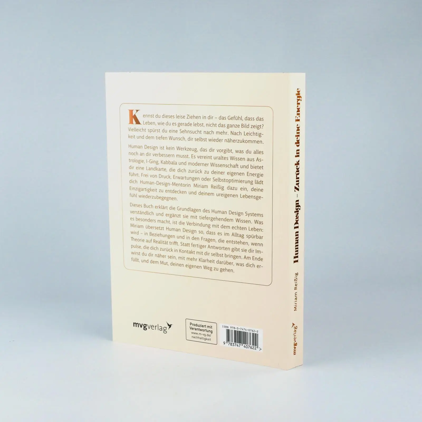 Bild: 9783747407622 | Human Design: Zurück in deine Energie | Miriam Reißig | Taschenbuch