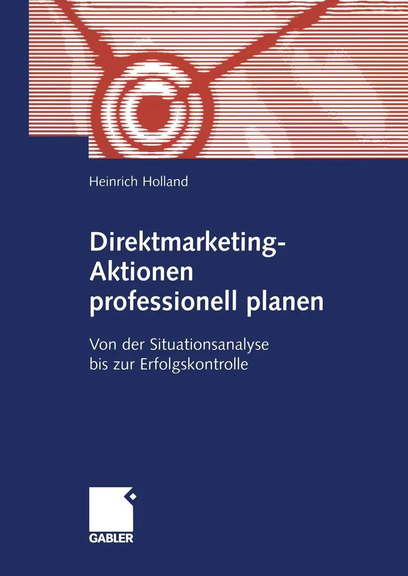 Cover: 9783409117722 | Direktmarketing-Aktionen professionell planen | Heinrich Holland