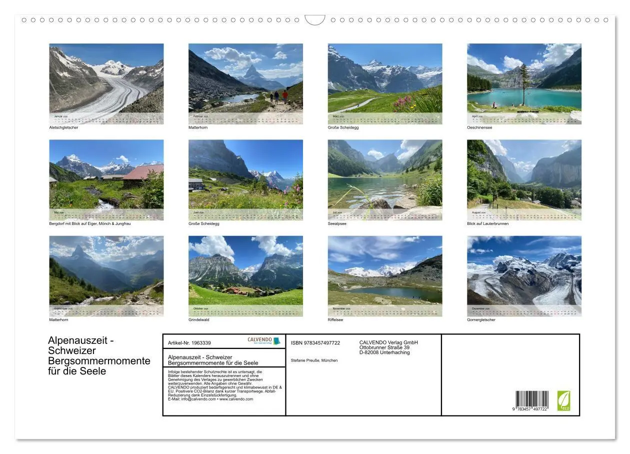 Bild: 9783457497722 | Alpenauszeit - Schweizer Bergsommermomente für die Seele...