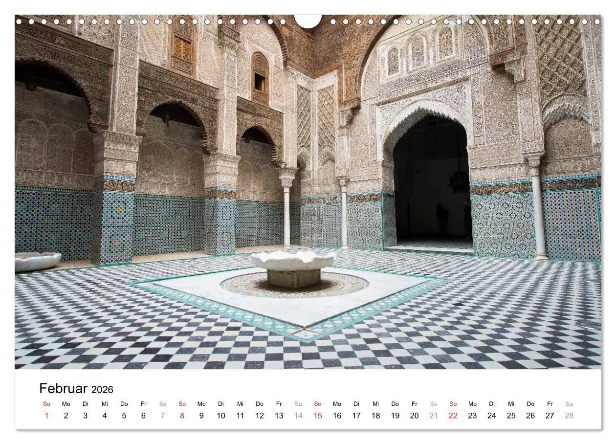 Bild: 9783457947722 | Märchenhaftes Marokko (Wandkalender 2026 DIN A3 quer), CALVENDO...