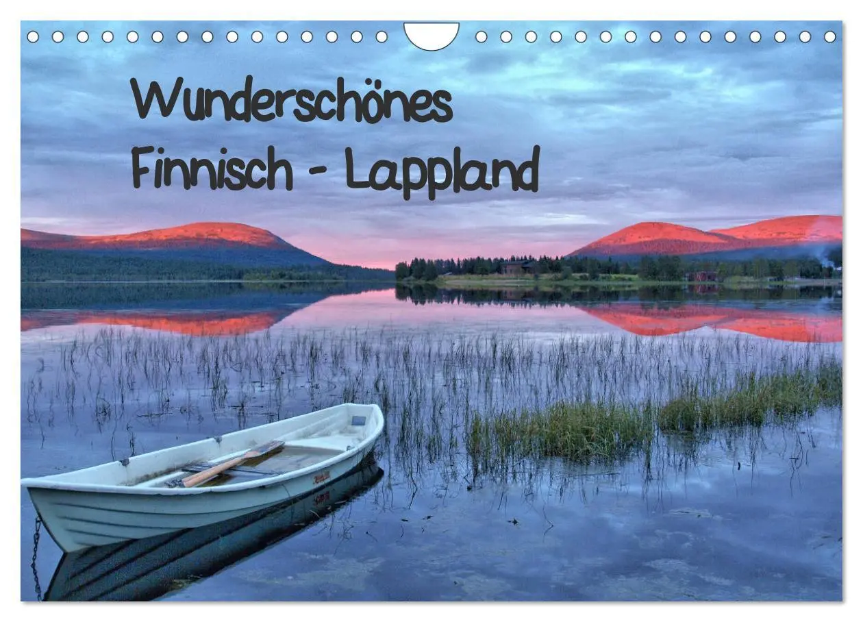 Cover: 9783516037722 | Wunderschönes Finnisch - Lappland (Wandkalender 2026 DIN A4 quer),...