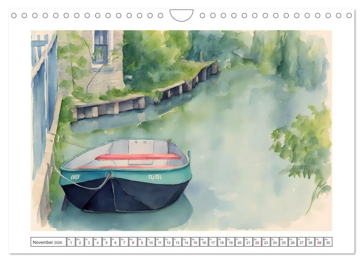 Bild: 9783516657722 | Zauberhafte Motive rund um's Ijsselmeer (Wandkalender 2026 DIN A4...