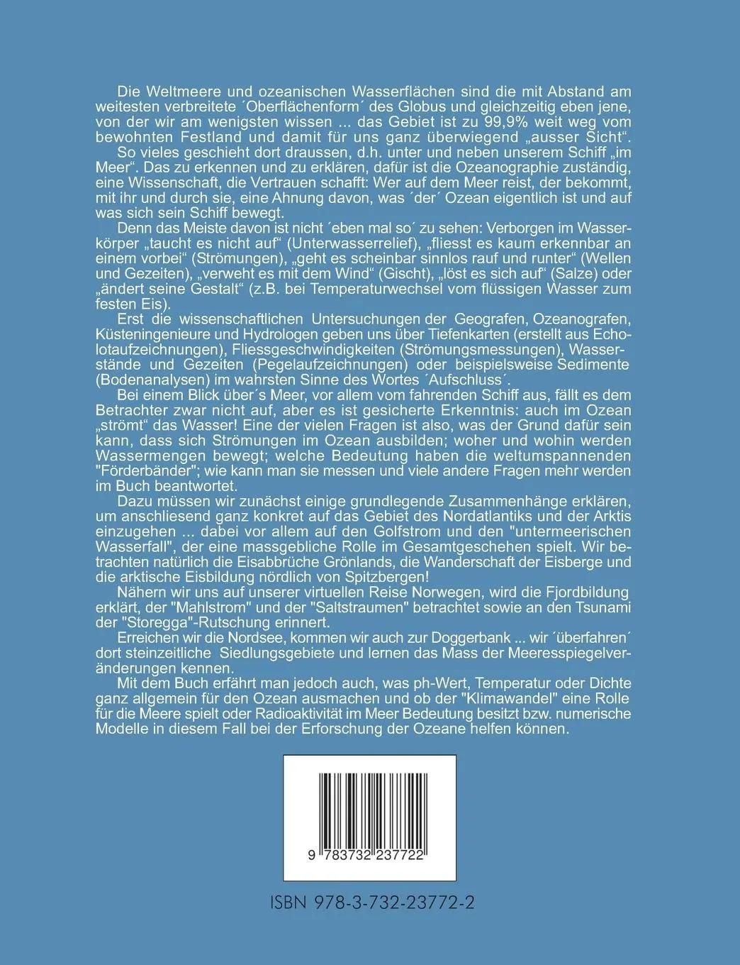 Rückseite: 9783732237722 | "Ausser Sicht" ... Ozeanographie für Seereisende | Dammschneider