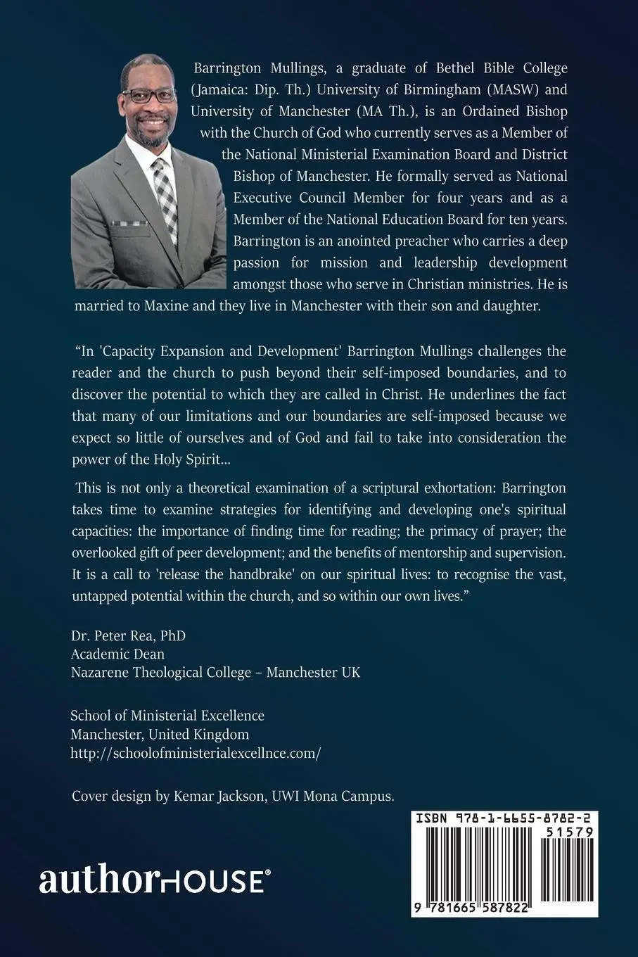 Rückseite: 9781665587822 | Capacity Expansion and Development | Barrington A. Mullings | Buch
