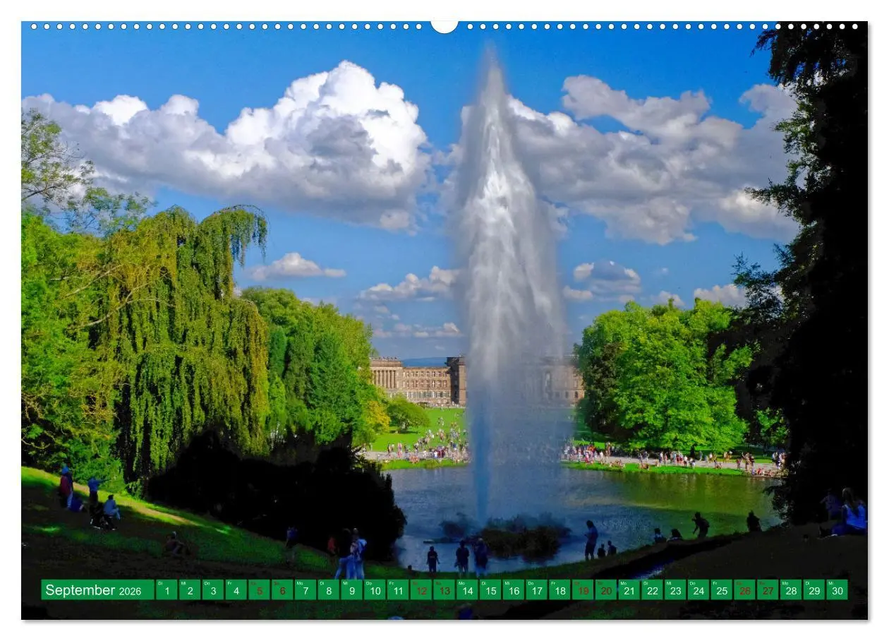 Bild: 9783457487822 | Bad Wilhelmshöhe Bergpark und Wasserspiele (Wandkalender 2026 DIN...
