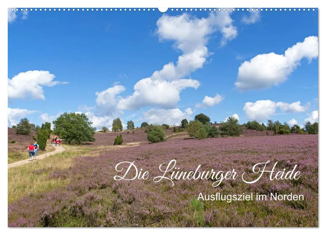 Cover: 9783457627822 | Die Lüneburger Heide - Ausflugsziel im Norden (Wandkalender 2026...