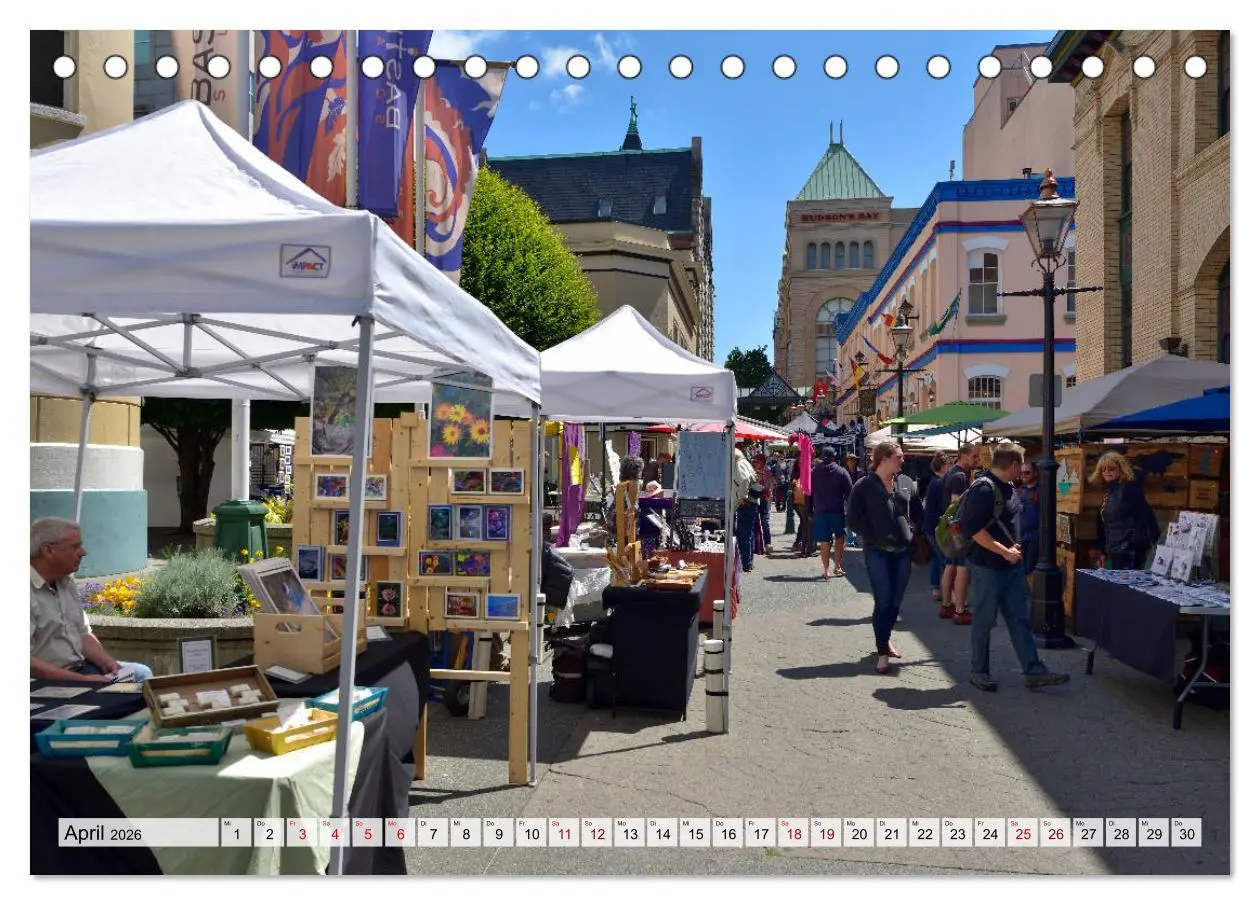 Bild: 9783457867822 | Zauberhaftes Victoria BC (Tischkalender 2026 DIN A5 quer), CALVENDO...