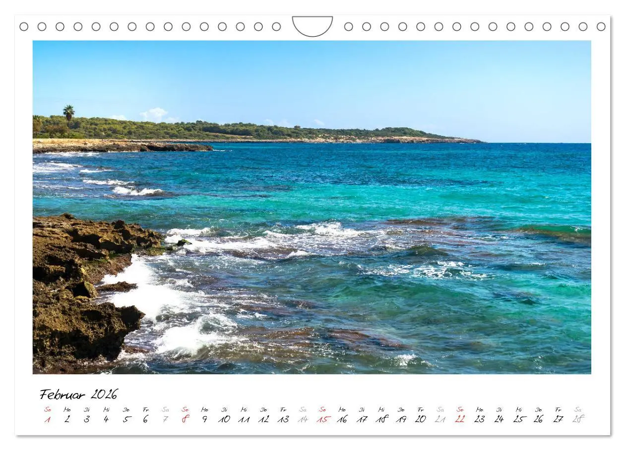 Bild: 9783457937822 | MALLORCA, Meine Balearische Insel (Wandkalender 2026 DIN A4 quer),...