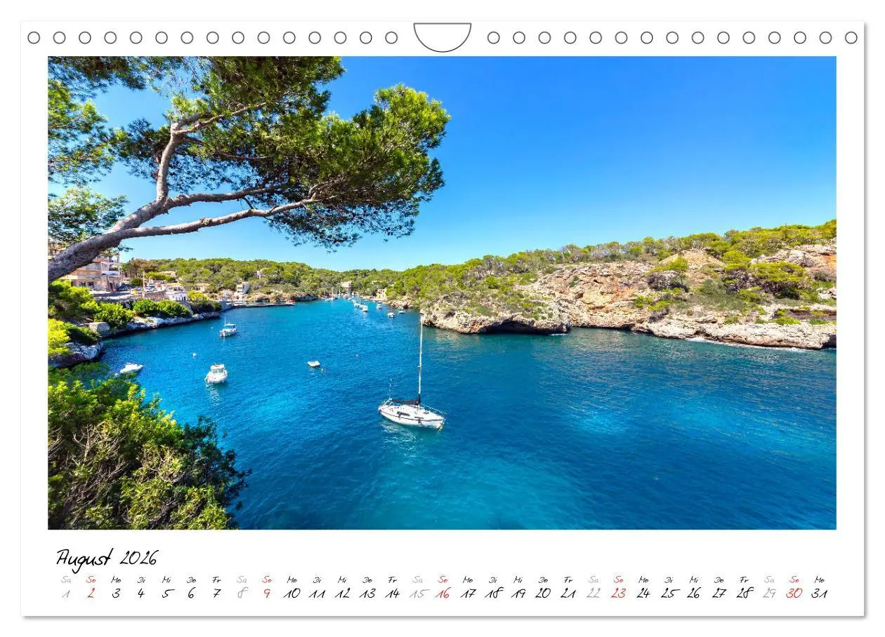 Bild: 9783457937822 | MALLORCA, Meine Balearische Insel (Wandkalender 2026 DIN A4 quer),...