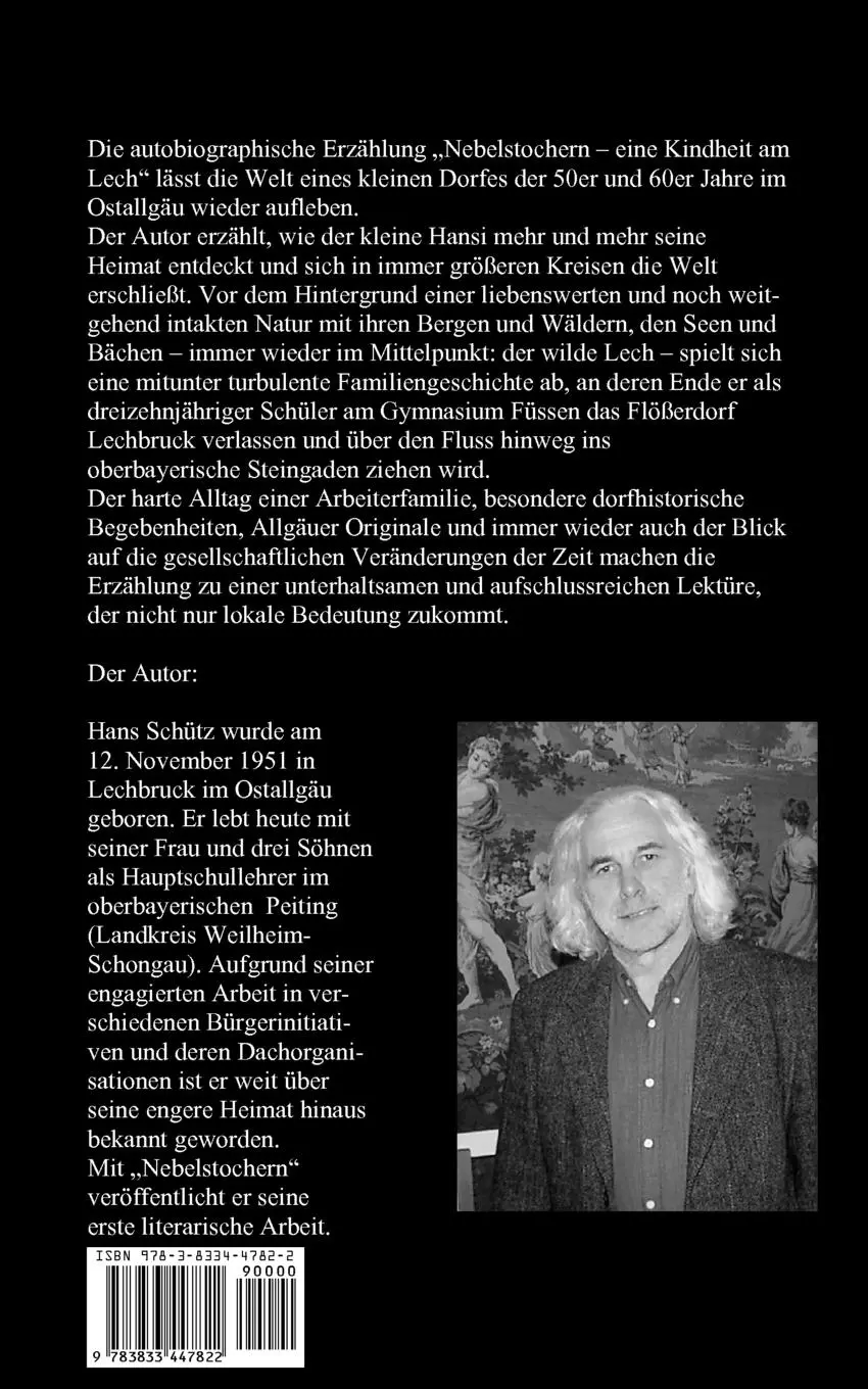 Rückseite: 9783833447822 | Nebelstochern - Eine Kindheit am Lech | Hans Schütz | Taschenbuch