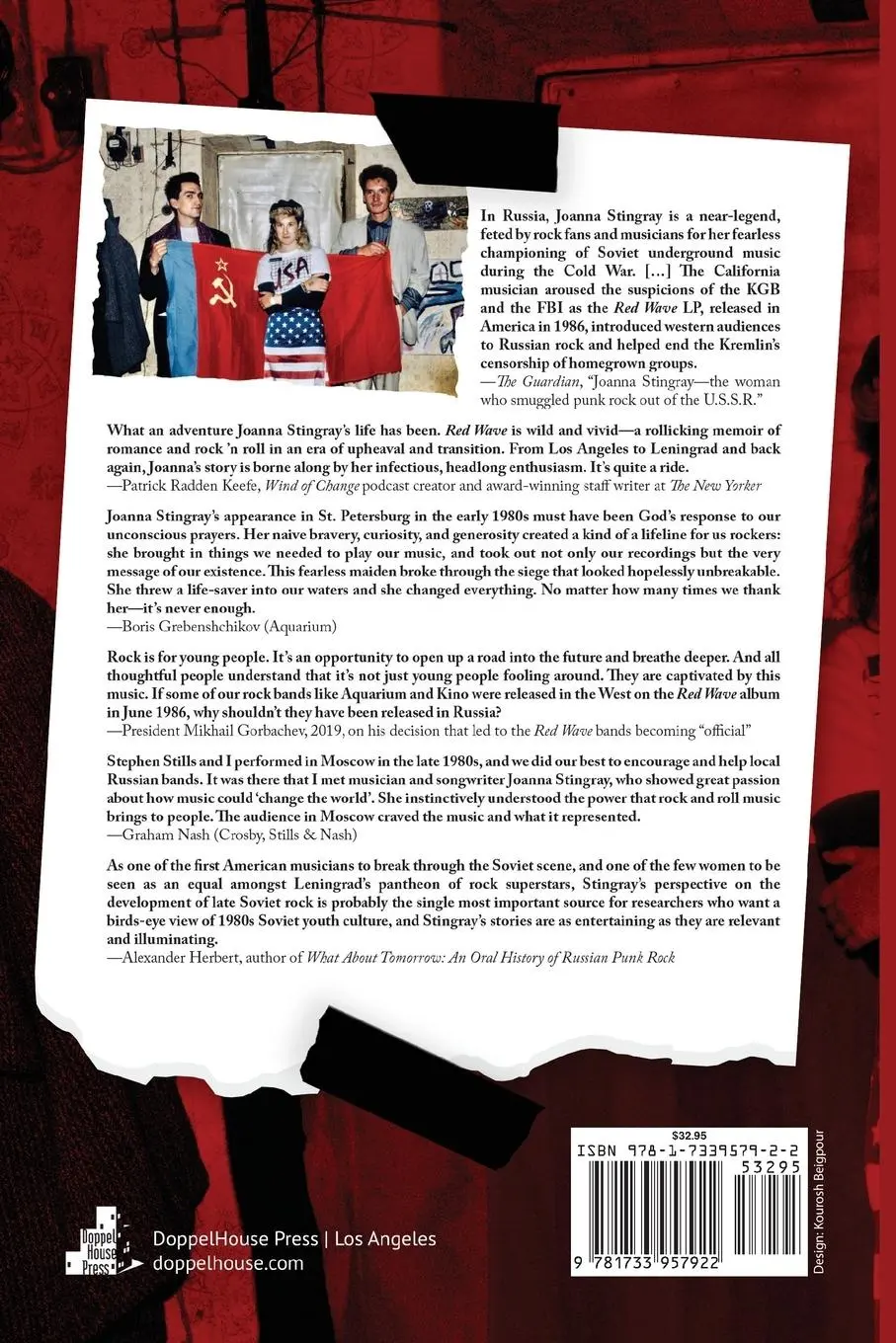 Rückseite: 9781733957922 | Red Wave | An American in the Soviet Music Underground | Taschenbuch