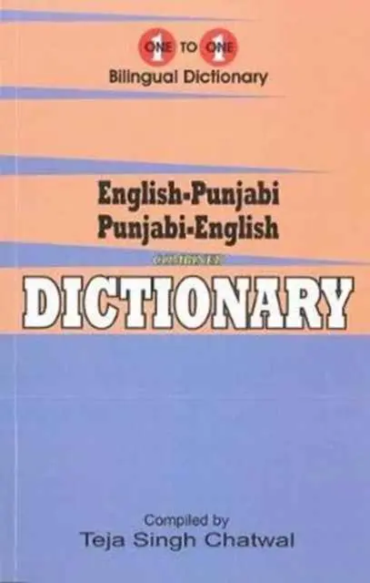 Cover: 9781908357922 | English-Punjabi &amp; Punjabi-English One-to-One Dictionary. Exam...