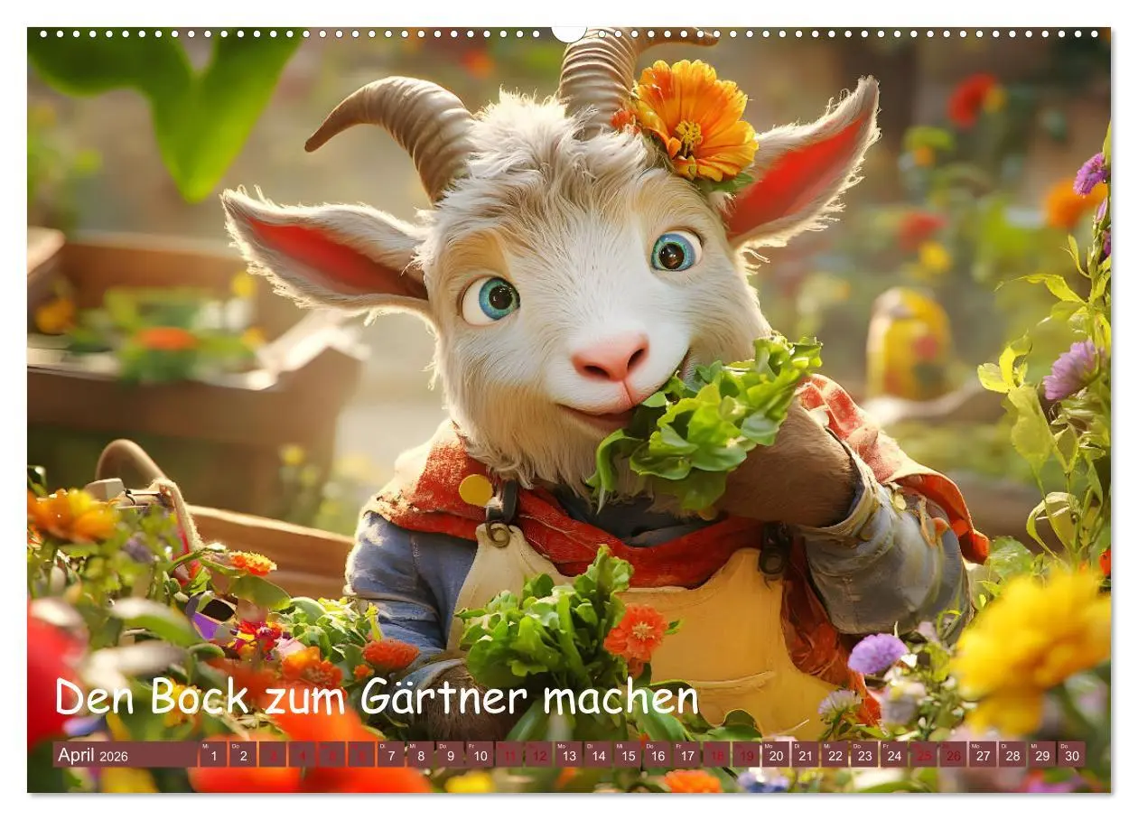 Bild: 9783457307922 | Witzige Weisheiten für Kinder (Wandkalender 2026 DIN A2 quer),...