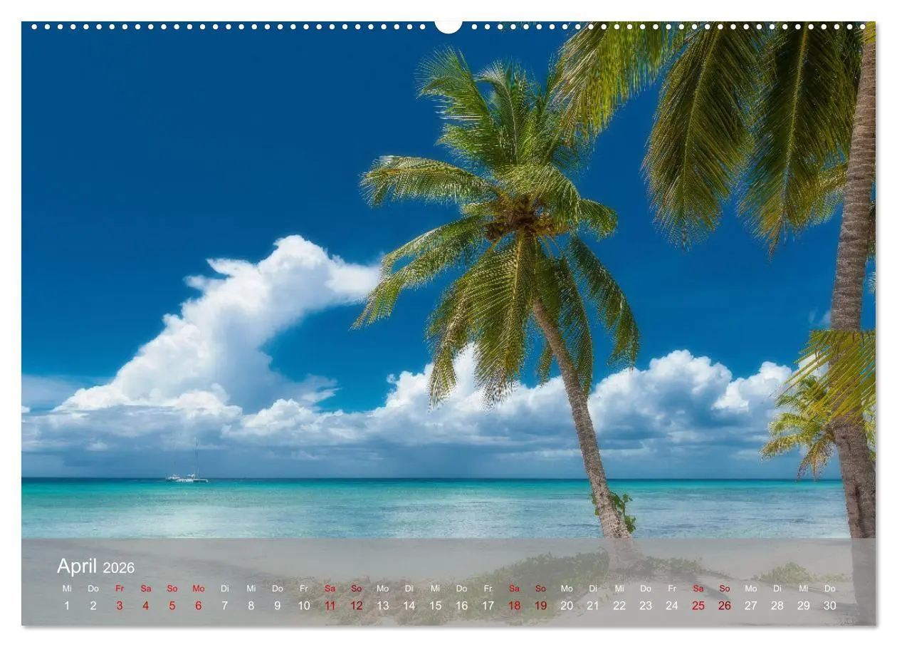 Bild: 9783457617922 | Karibik Traum Isla Saona (Wandkalender 2026 DIN A2 quer), CALVENDO...
