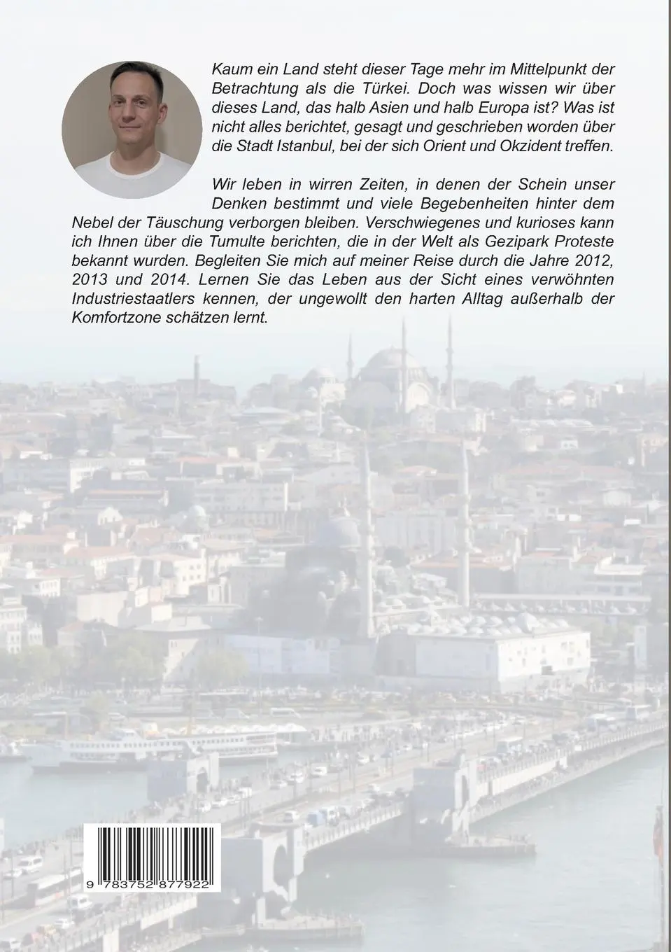 Rückseite: 9783752877922 | Ein Berliner in Istanbul | Lars Kazubski | Taschenbuch | 108 S. | 2018