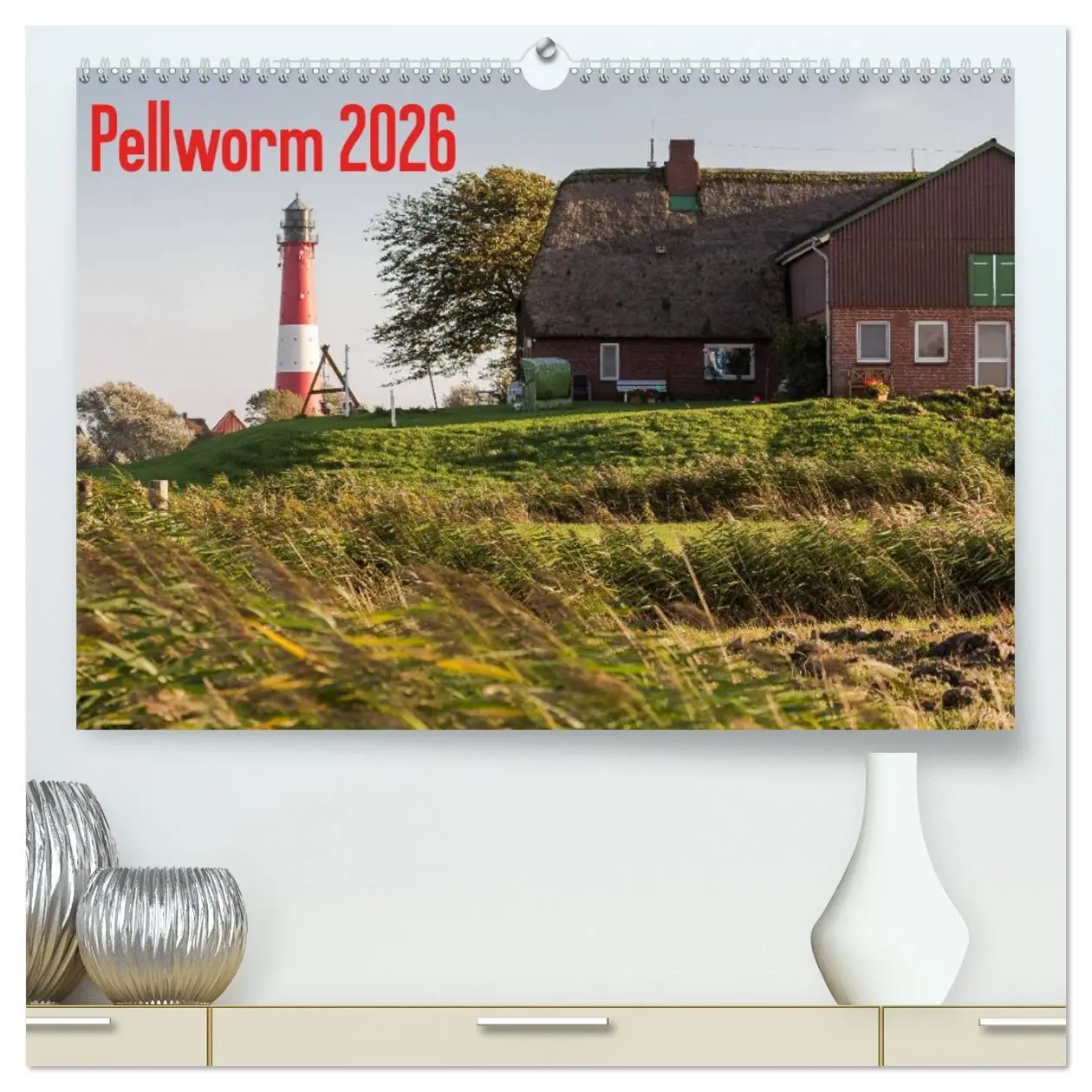 Cover: 9783516218022 | Pellworm 2026 (hochwertiger Premium Wandkalender 2026 DIN A2 quer),...