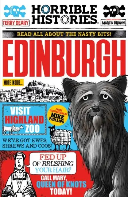 Cover: 9780702318122 | Gruesome Guide to Edinburgh (newspaper edition) | Terry Deary | Buch