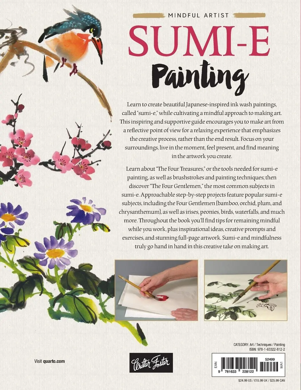 Rückseite: 9781633228122 | Sumi-e Painting | Master the meditative art of Japanese brush painting