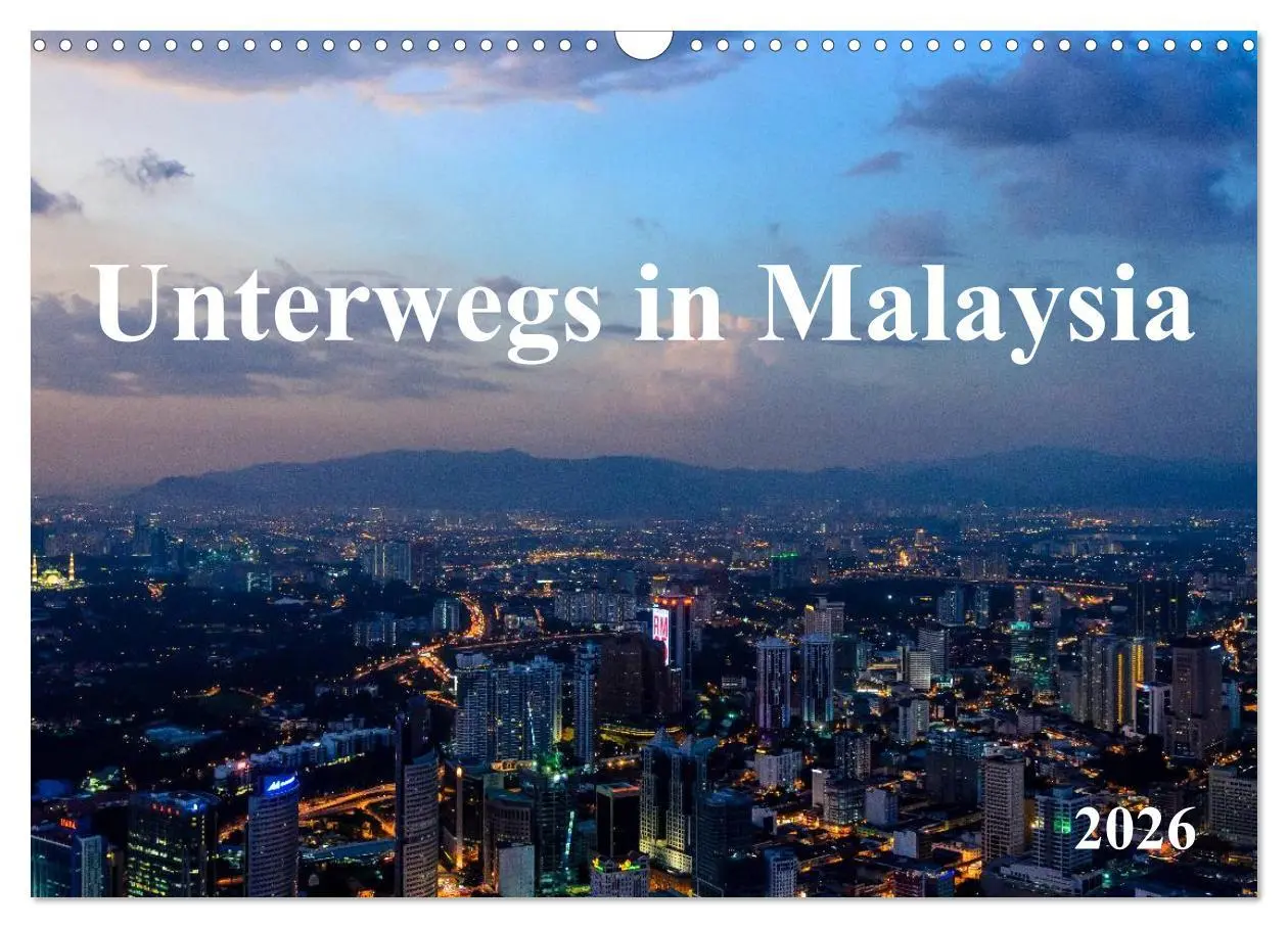 Cover: 9783516068122 | Unterwegs in Malaysia (Wandkalender 2026 DIN A3 quer), CALVENDO...