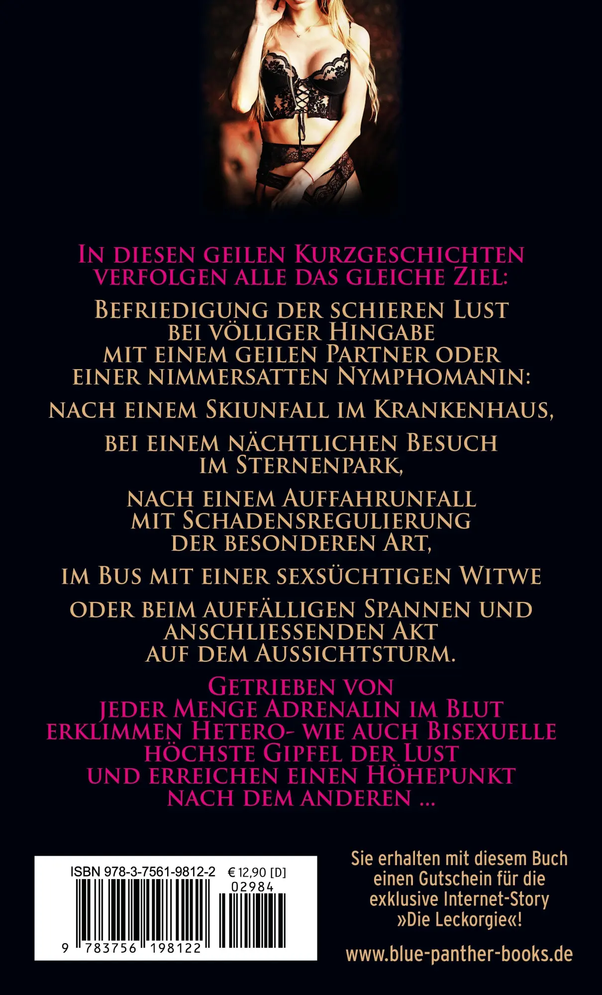Rückseite: 9783756198122 | Verruchte Spiele Erotische Geschichten | Yvonne Bräuning | Taschenbuch