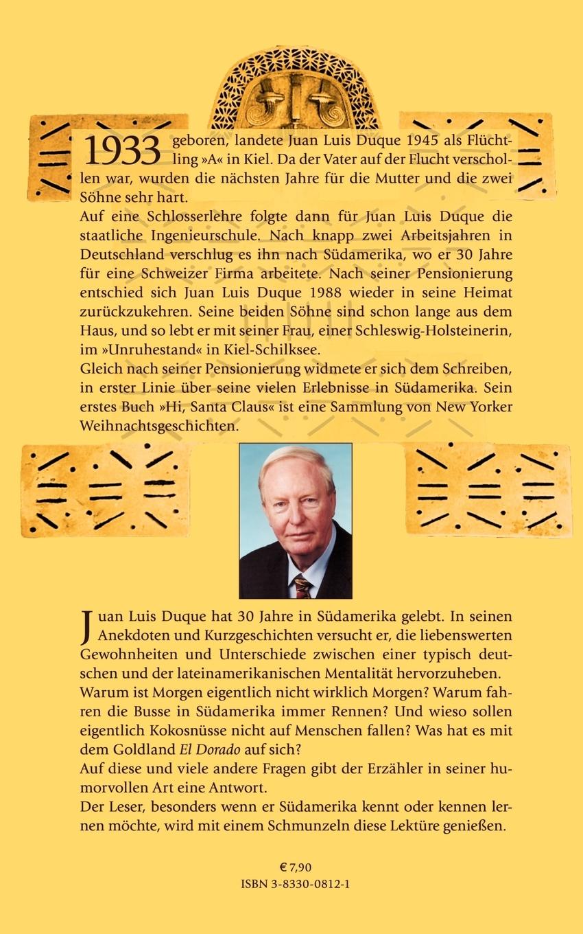 Rückseite: 9783833008122 | Eine andere Seite des Lebens | Juan Luis Duque | Taschenbuch | 80 S.