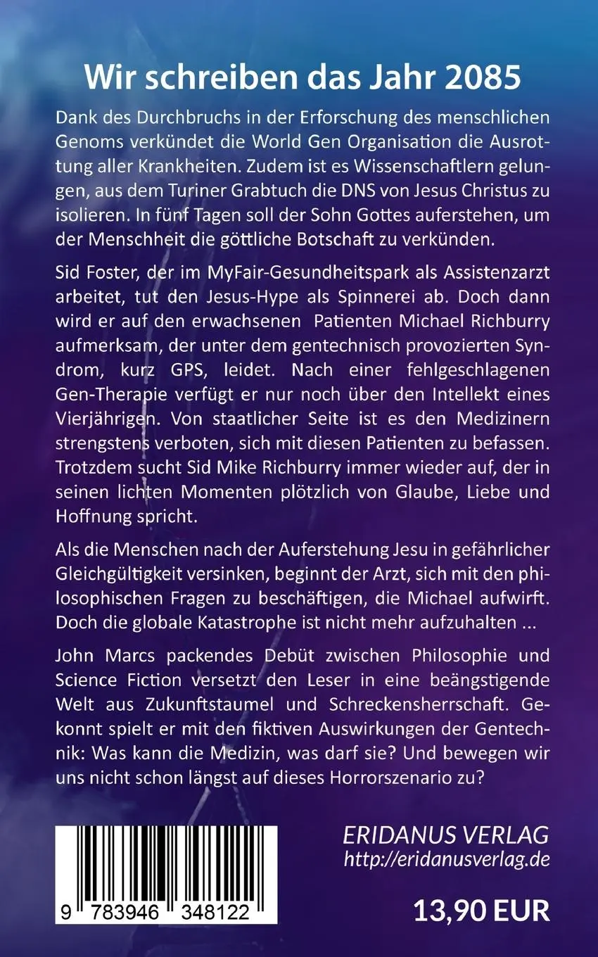 Rückseite: 9783946348122 | 2085 | Der Fall der Götter | John Marc (u. a.) | Taschenbuch | Deutsch