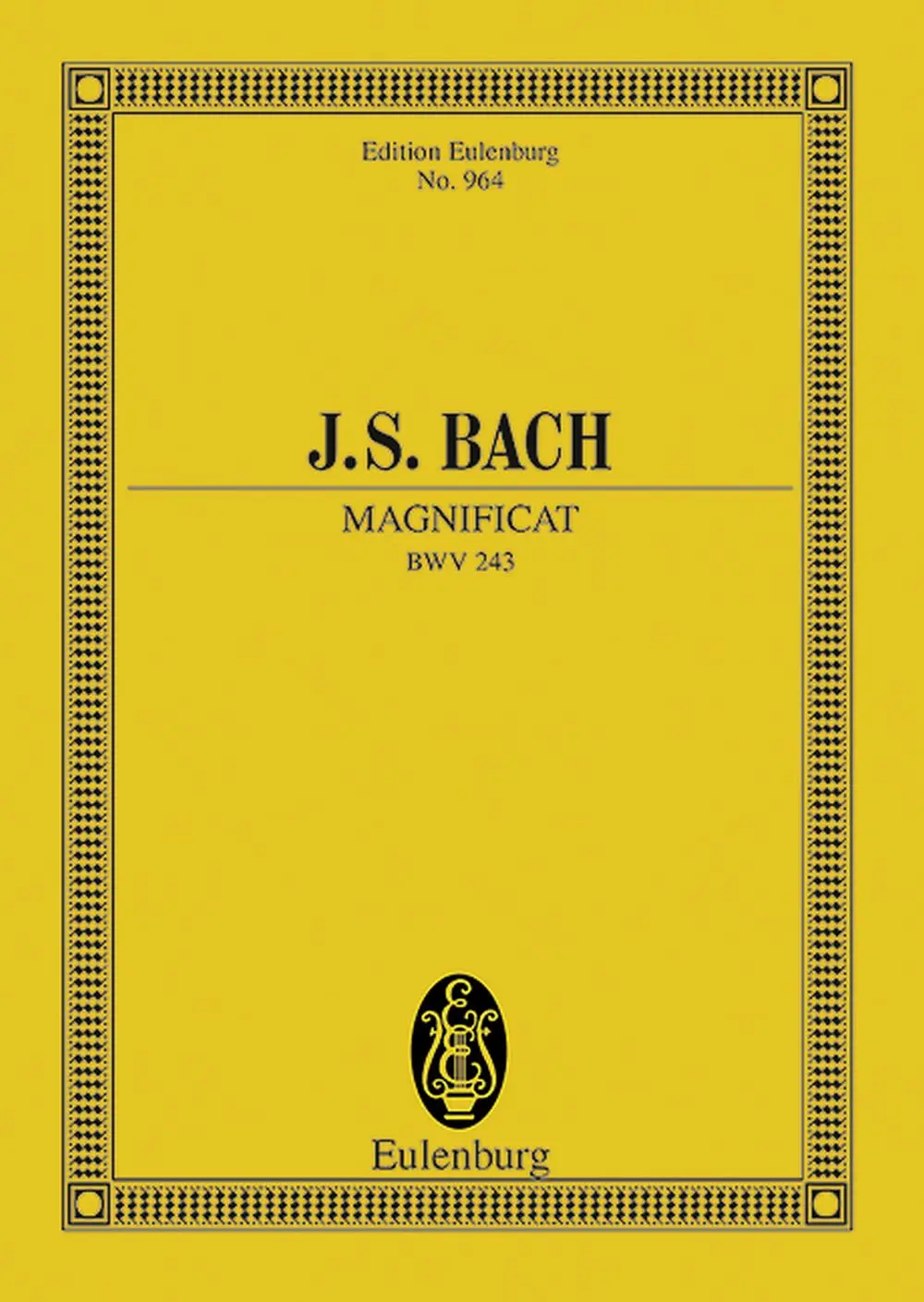 Cover: 9790200208122 | Magnificat D BWV 243 | BWV 243. 5 Solostimmen, Chor und Orchester.