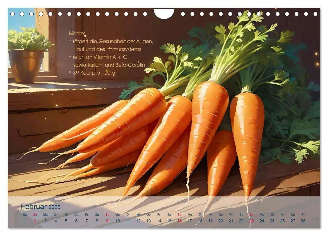 Bild: 9783383788222 | Low Carb Obst und Gemüse (Wandkalender 2025 DIN A4 quer), CALVENDO...